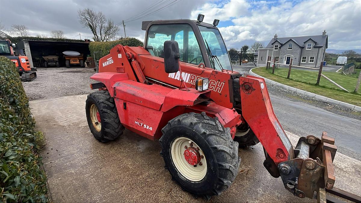 Used Manitou MLT524 Compact Telehandler