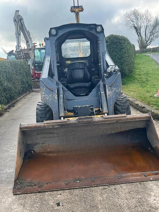 Used 2018 John Deere 318G Wheel Wheeled Skid Steer