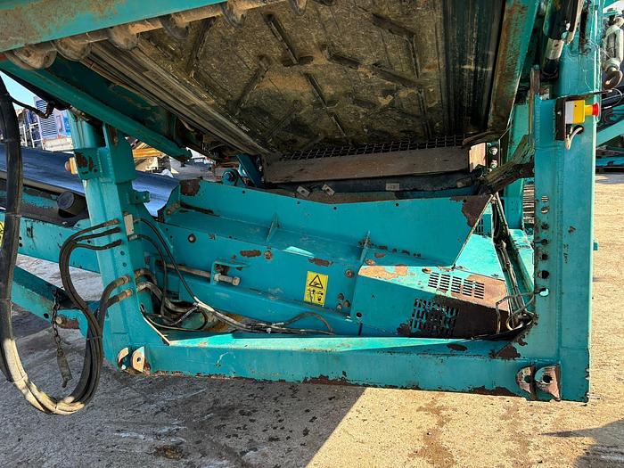 Used 2007 Powerscreen Warrior 1400 Scalping Screen