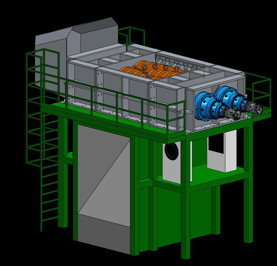 Panizzolo PSH Kraken 2300 Pre-Shredder