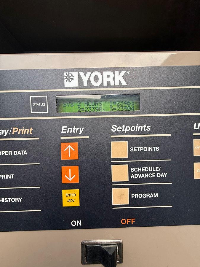 Used 2017 York R410A Chiller Cooling System