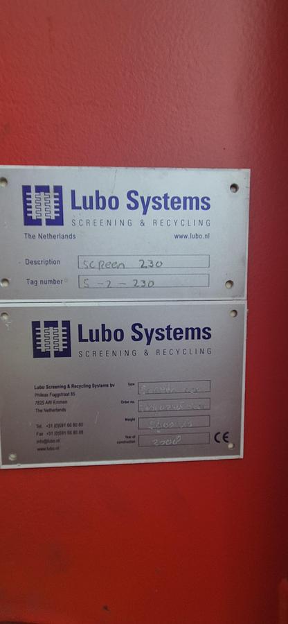 Used 2009 Lubo Systerms  Starscreen Separator 20mm