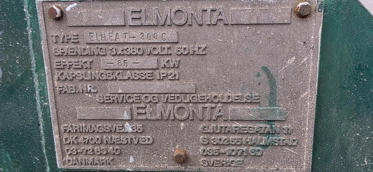 Used Elmonta 300C Coopalation Furnace