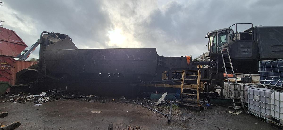 Used 2013 Lefort 900 Static Scrap Metal Shear Baler