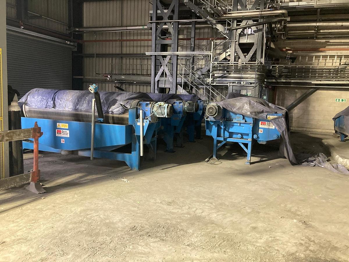 Used 2008 Master Magnets Con Current Wet Drum Magnetic Separator