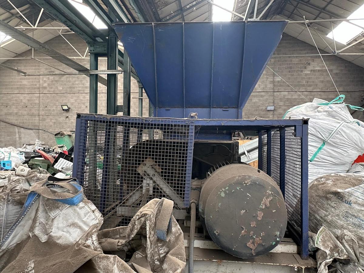 Used Twin-shaft Shredder