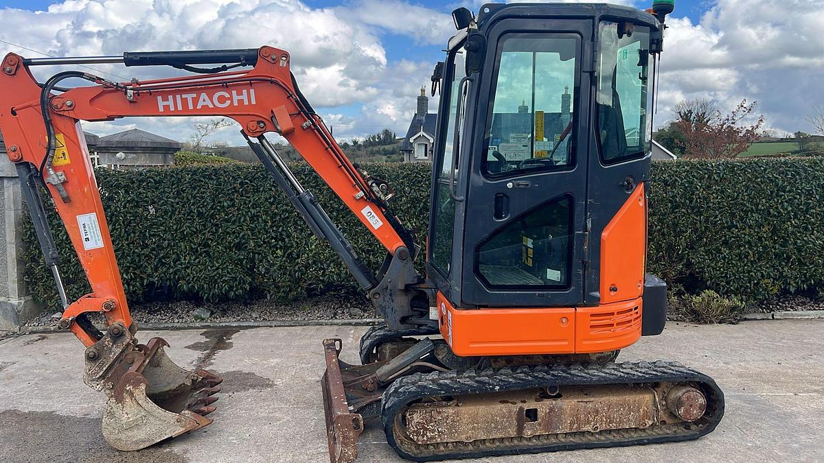 Used 2017 Hitachi ZX26-U-5A Excavator
