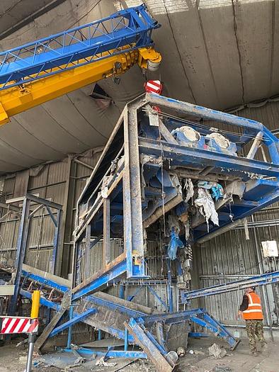 Used 2009 DINOSAURUS 2600 S Static Slow-speed Twin-shaft Shredder