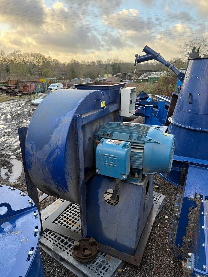 Used 2022 Impact Air Systems Air knife fans and Cyclone