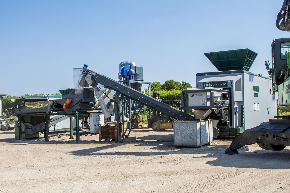 Panizzolo Flex 1000 Mobile Drum Hammer Mill