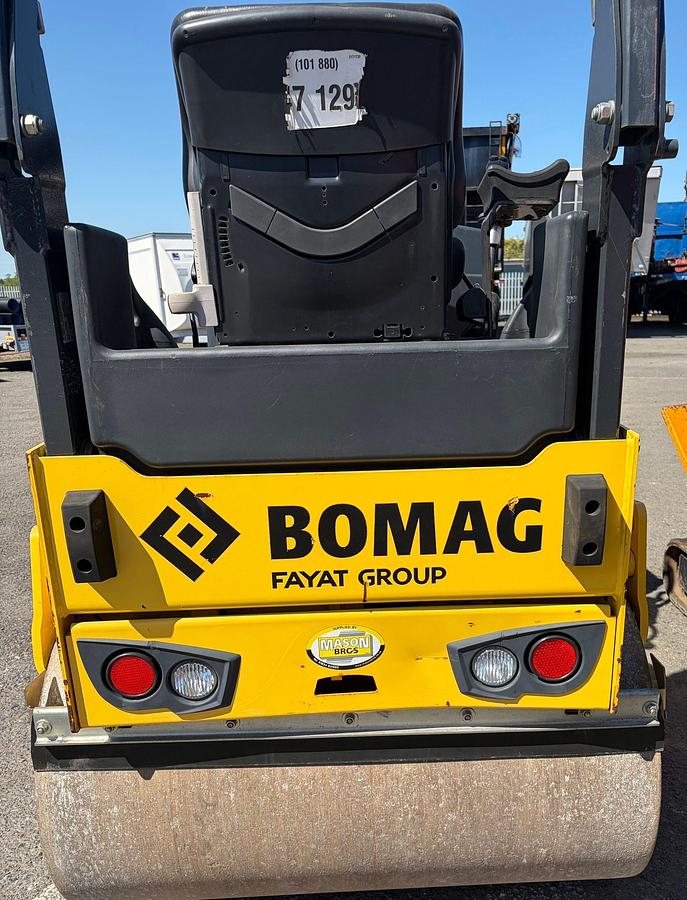 Used 2019 Bomag BW 120 AD-5 Tandem Roller Compactor