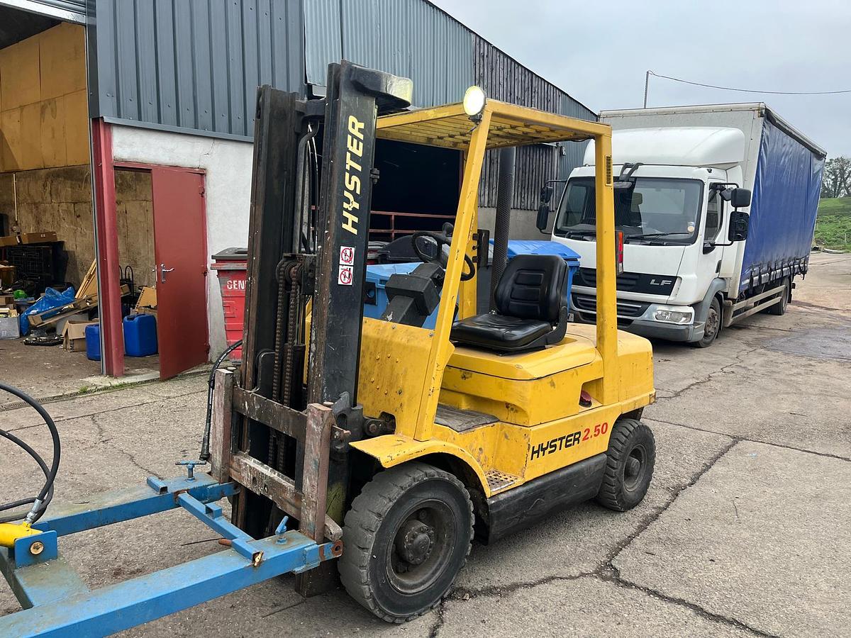 Used 1994 Hyster 2.50 Container Spec Forklift Truck 