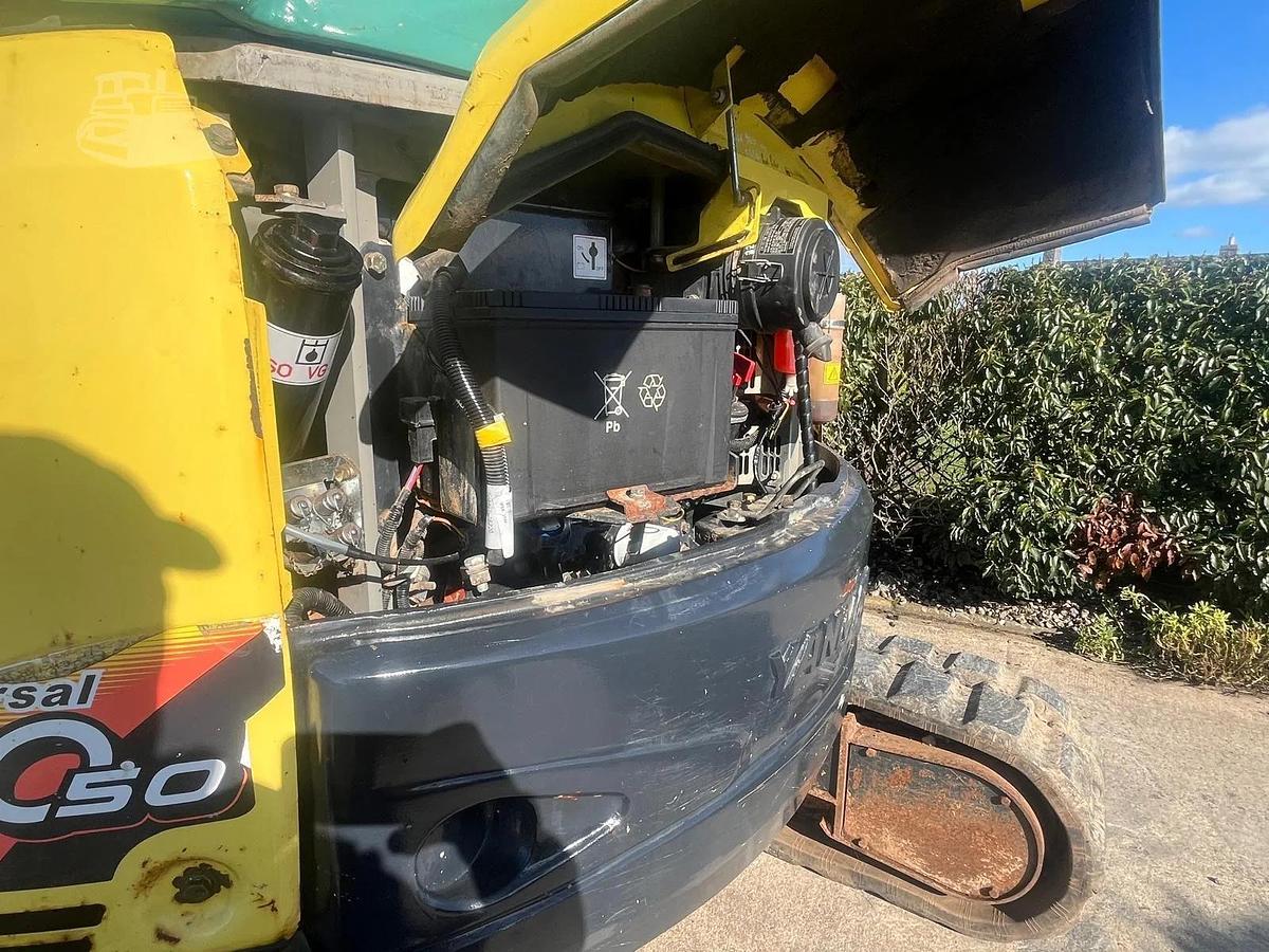 Used 2013 Yanmar VIO50U Mini Excavator 