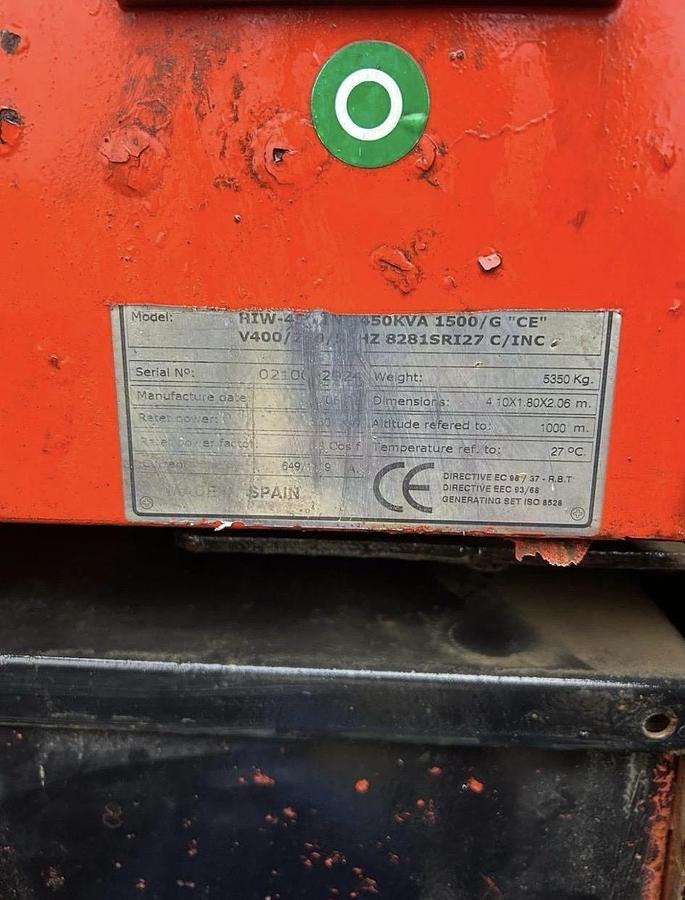 Used MacGen Power Generation Ltd Generator