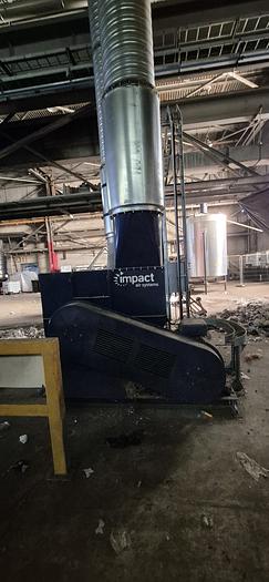 Used 2022 Impact Air Systems Comprising of Zig Zag Zac 1200, Cyclone System, Air knife and Rotary Separator