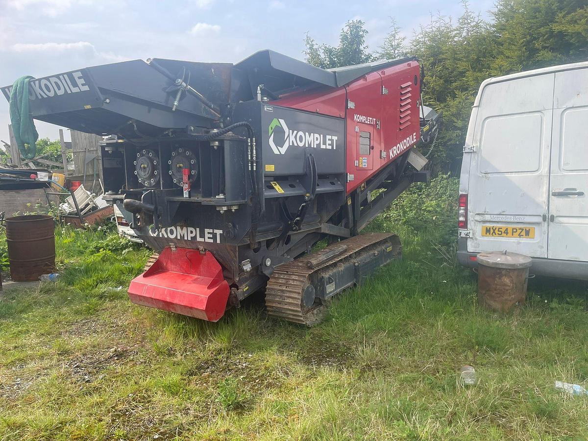 Used 2022 Komplet Krokodile Tracked Slow-Speed Shredder