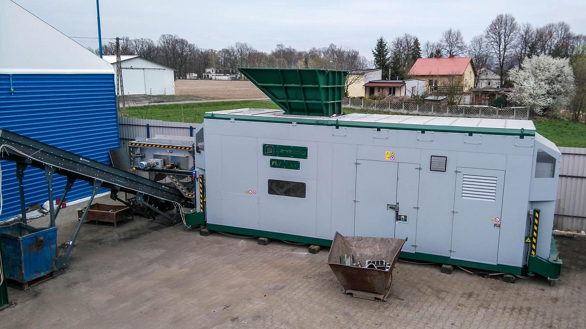 Panizzolo Flex 1000 Mobile Drum Hammer Mill