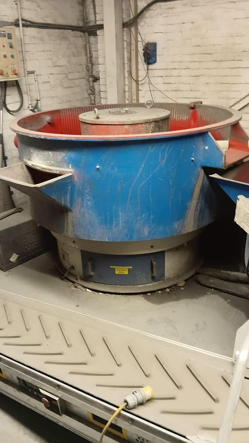 Used Erba Makina EVK-500 Surface Cleaning Machine & Vibratory Maize Dryer 500L Industrial Finishing Line