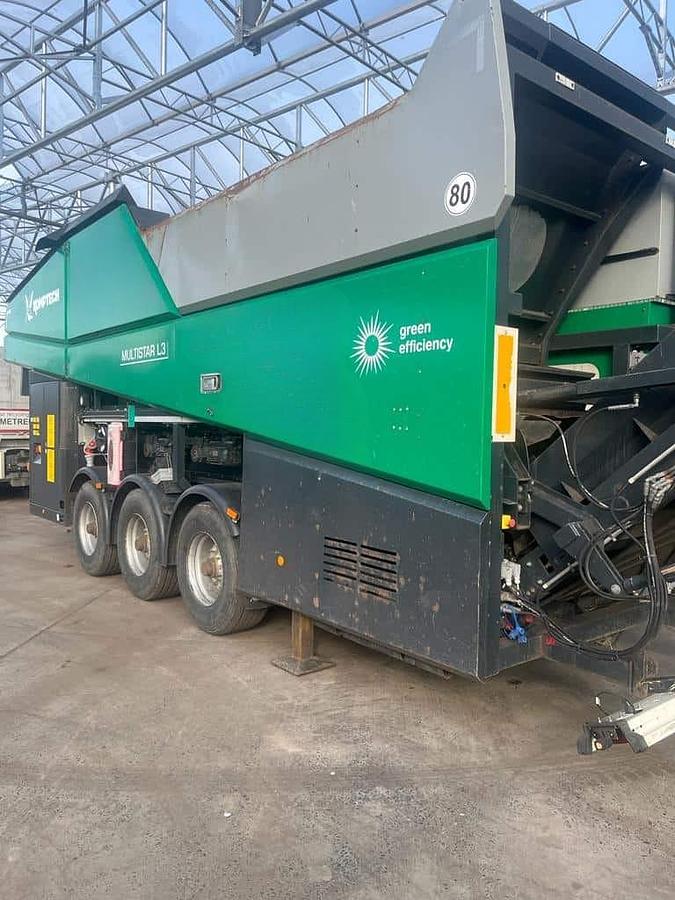 Used 2017 Komptech Multistar L3 Type 4 Mobile Star Screen Screener