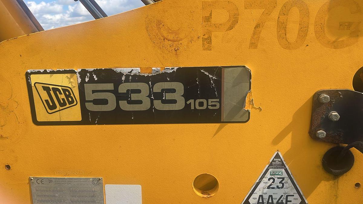 Used 2008 JCB 533-105 Loadall Telehandler