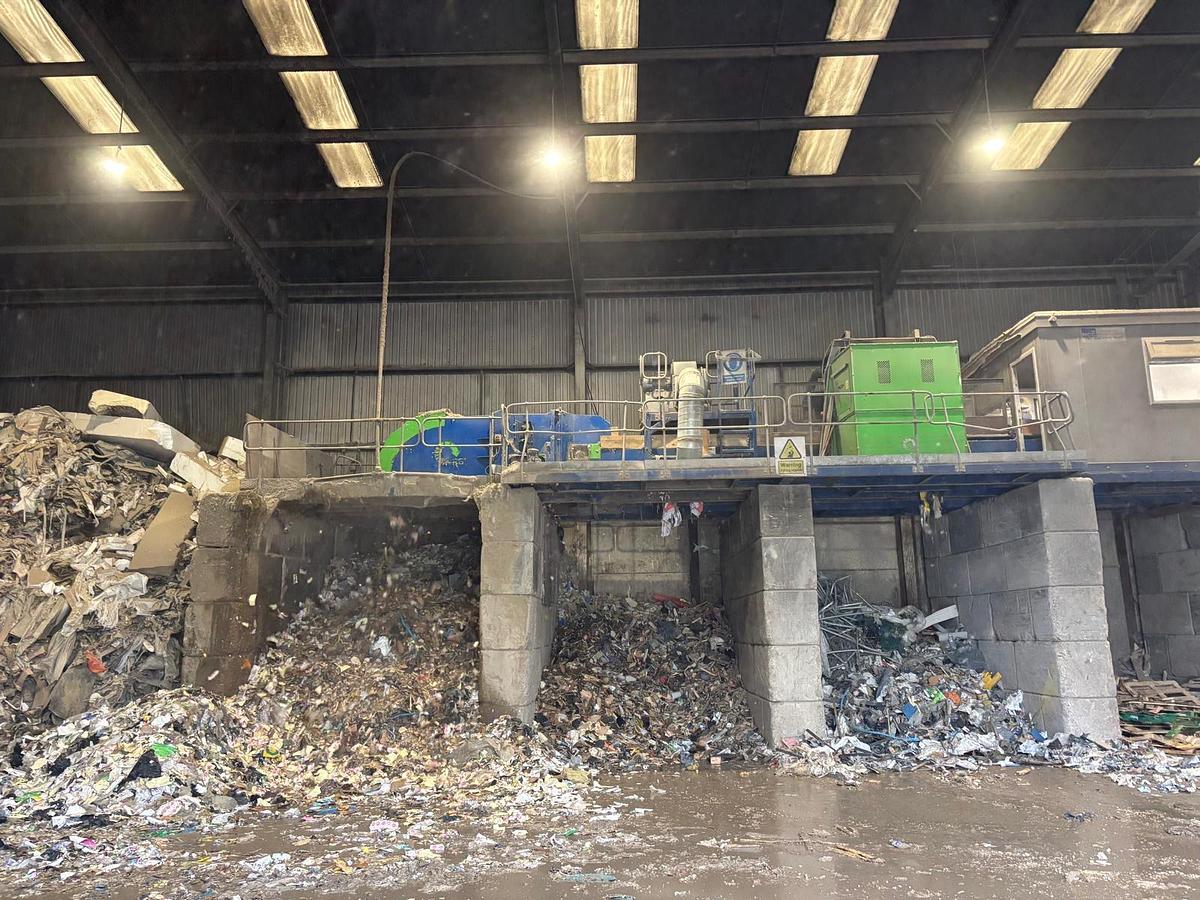 Used CRS Full Processing Line & Picking Station W/Trommel, Feeders, Conveyor, Magnet & ASU