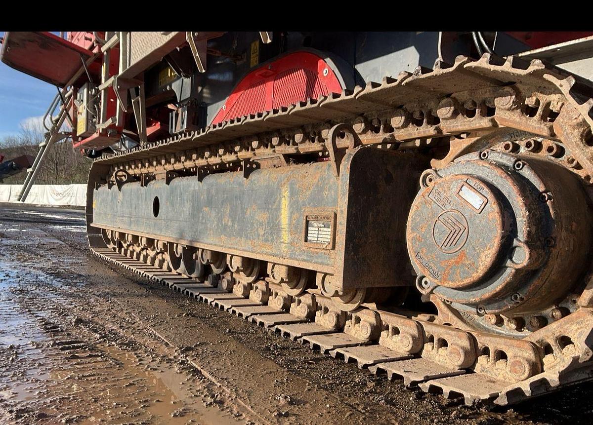 Used 2019 Terex J-1170 Mobile Rock Jaw Crusher