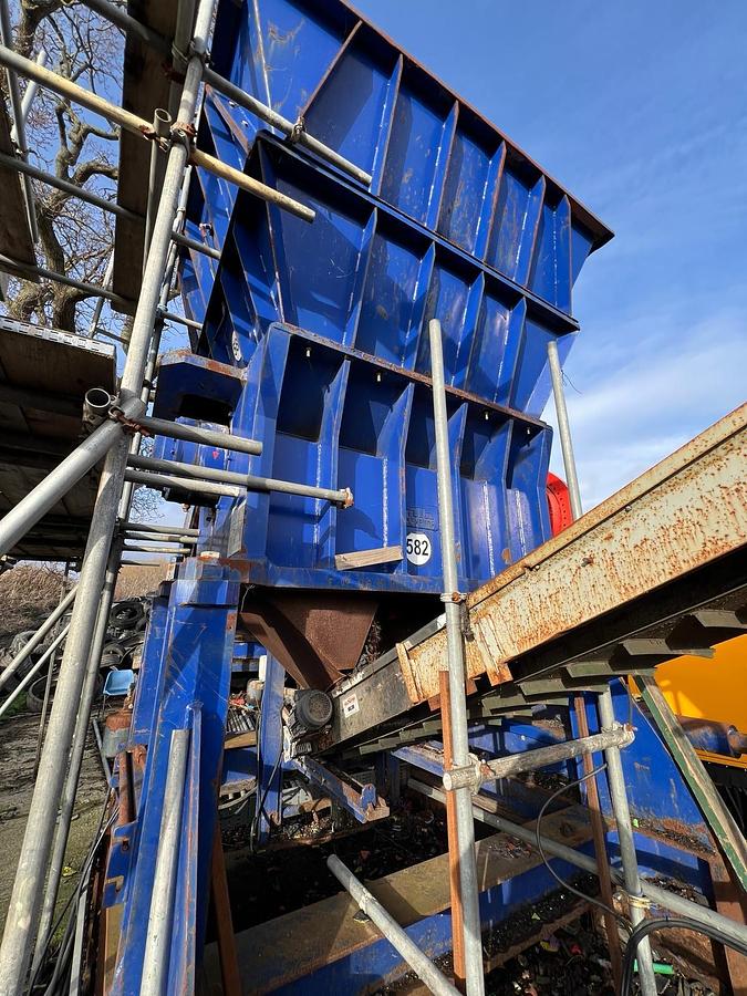 Used MTB 1700 Super Chopper Eldan 1200 Tyre Recycling Line