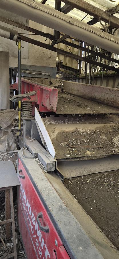 Used Hammer Mill processing Line WIth ECS and trommel