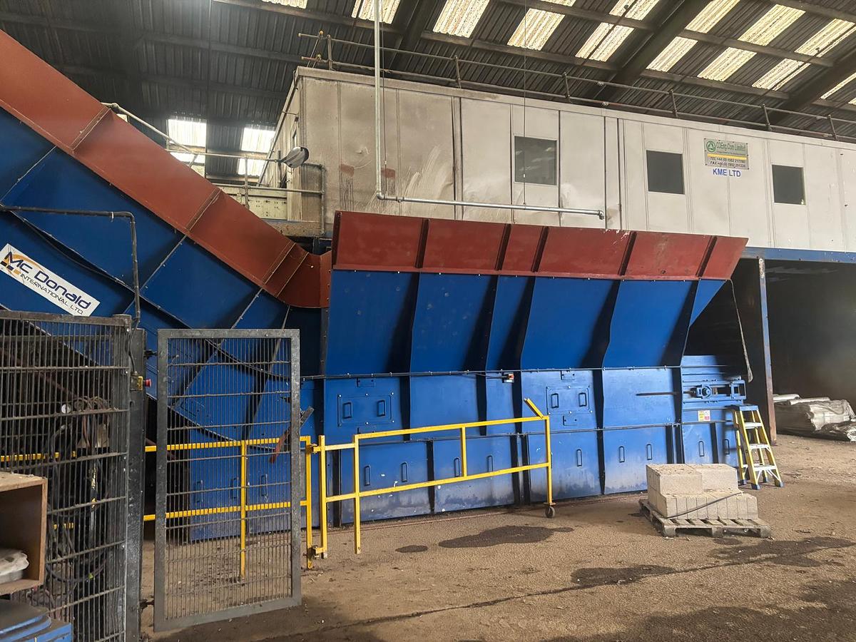 Used 2012 PAAL HTR 700 Fully Automatic Baler & Crosswrap System