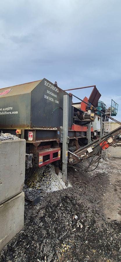 Used Ecohog HogMag HM ECS-1500 Eddy Current Separator