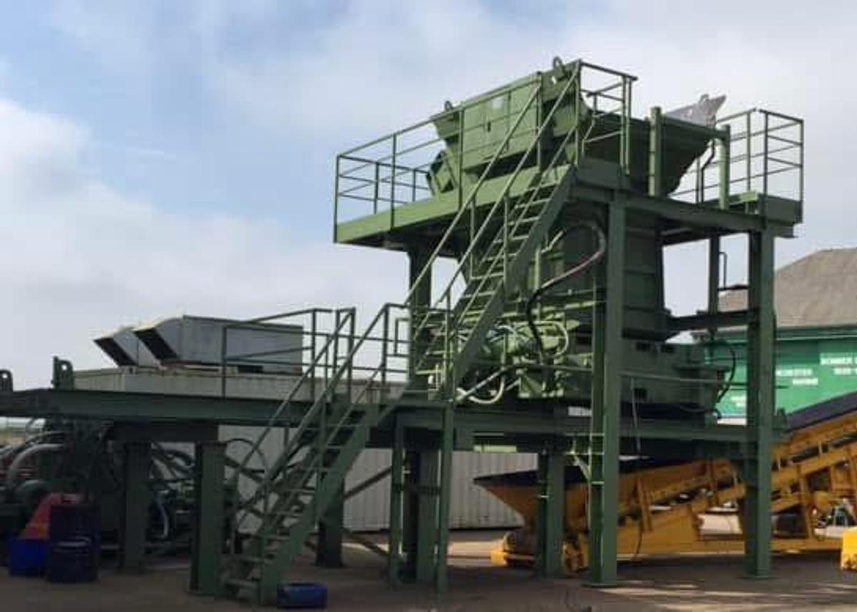 Used Lindemann Roto Shear 60