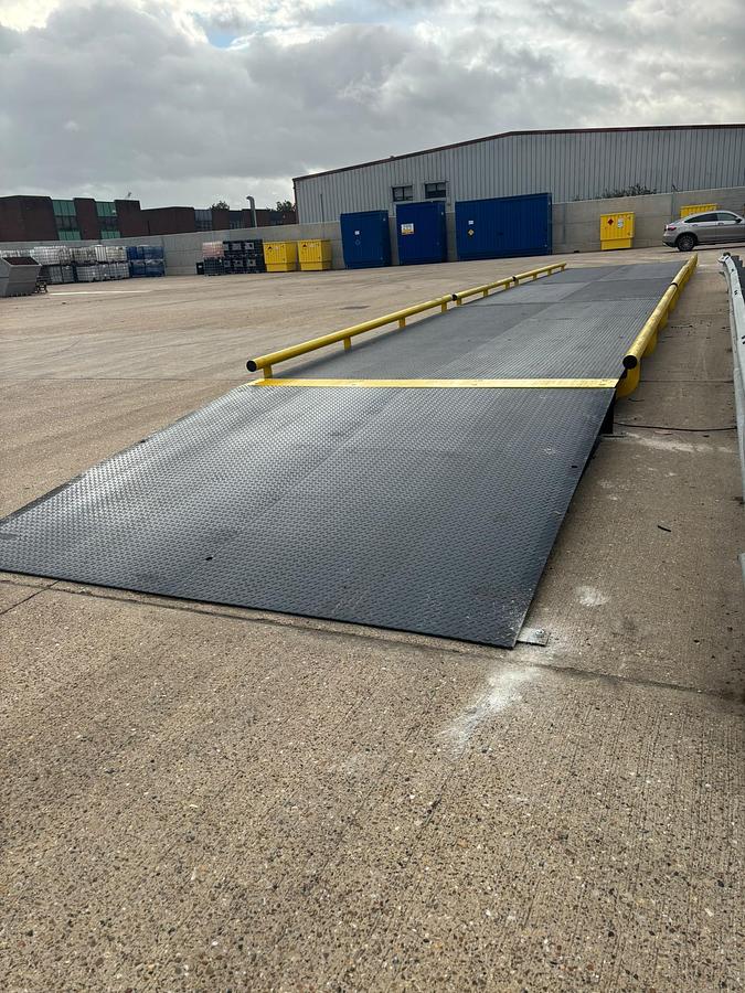 2024 Surface Mounted Portable Weighbridge w/2 Steel Ramps