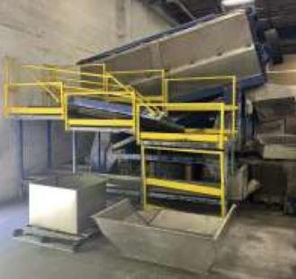 Used 2020 SEIBT RR 1200 Label Remover & Solid/Liquid Screw Separator