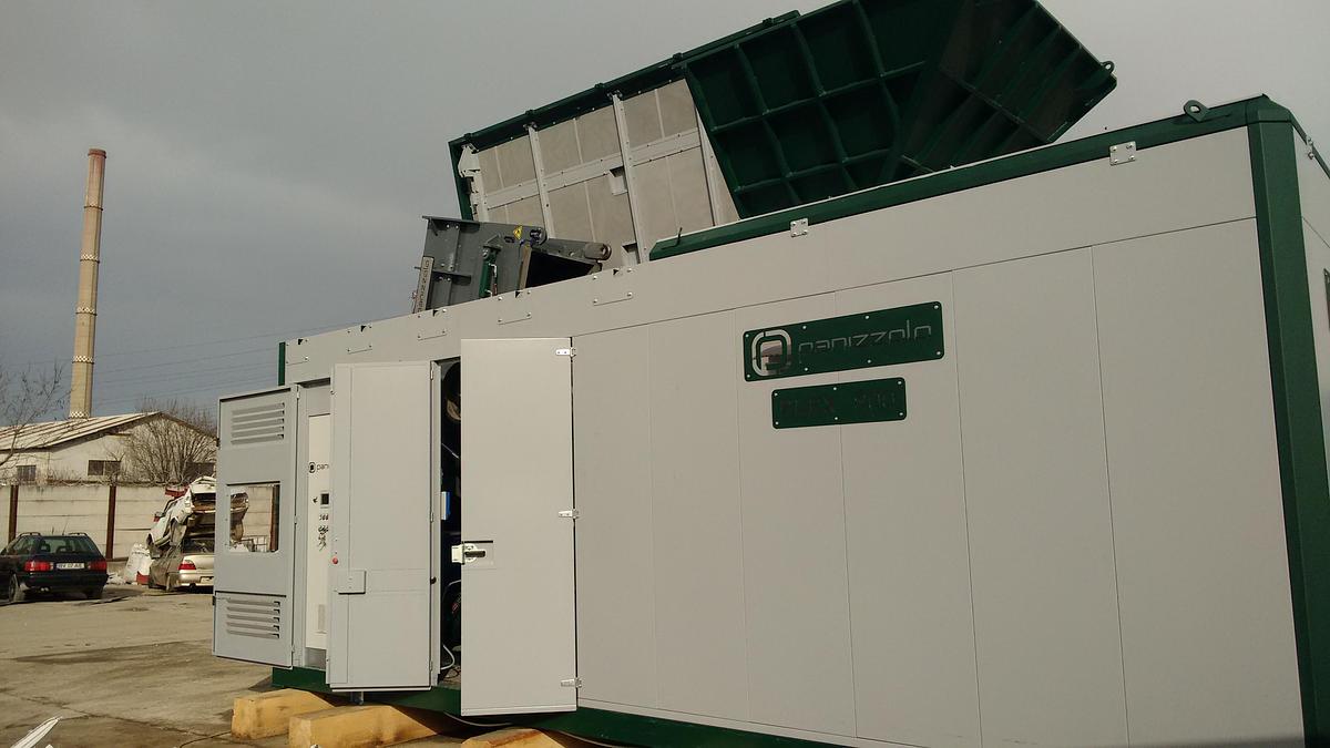 Panizzolo Flex 800 Mobile Drum Hammer Mill