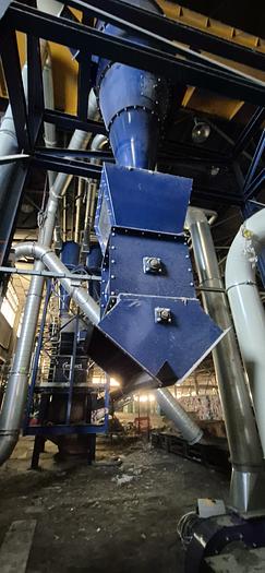 Used 2022 Impact Air Systems Comprising of Zig Zag Zac 1200, Cyclone System, Air knife and Rotary Separator
