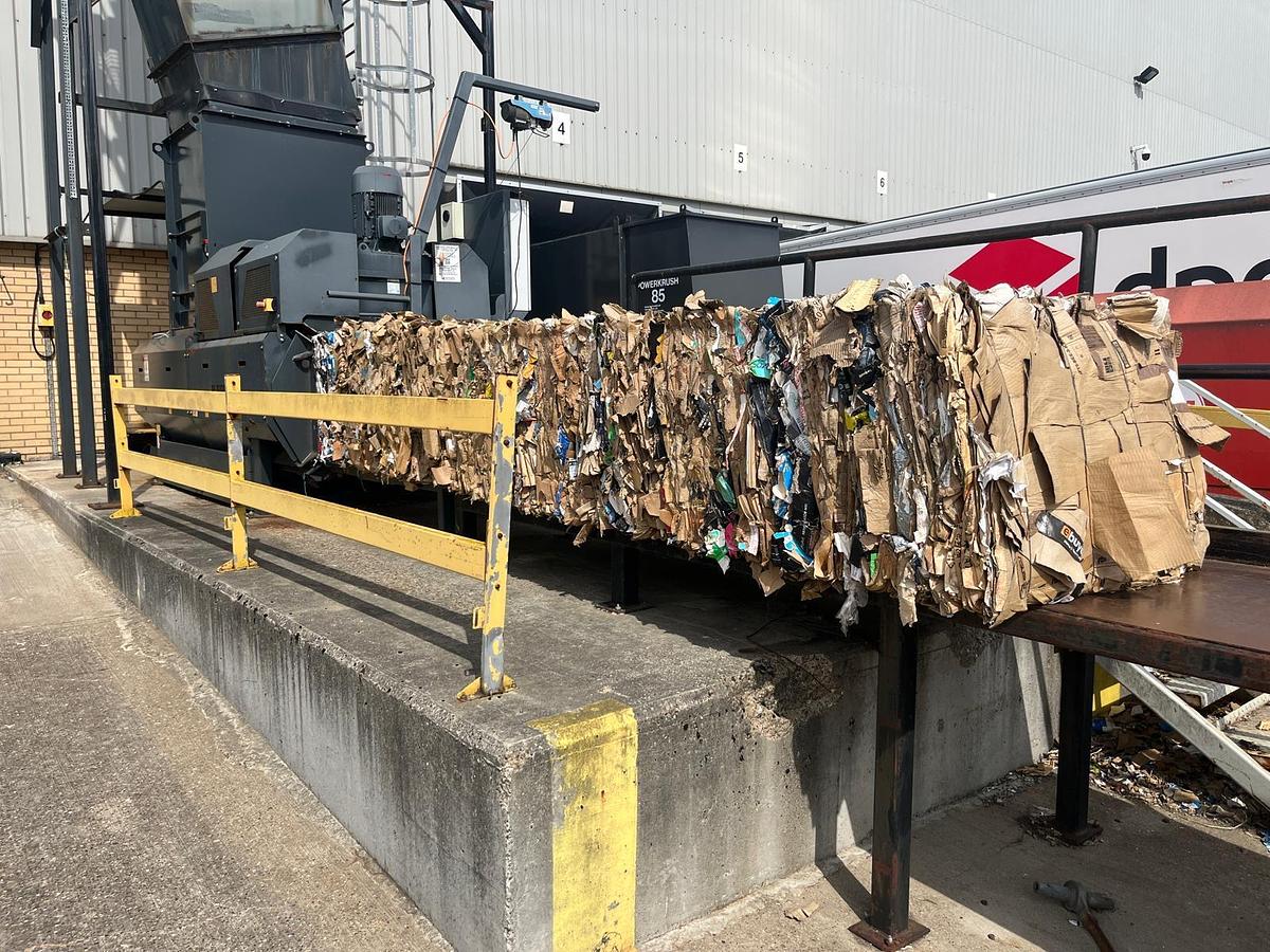 Used 2021 Presto CC40V Automatic Horizontal Chamber Baler 