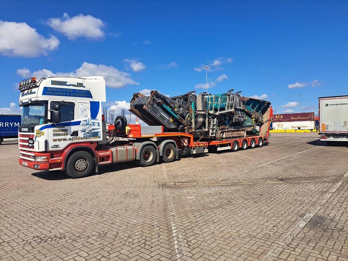 Used 2014 Powerscreen Warrior 1400X Tracked Screen Screener