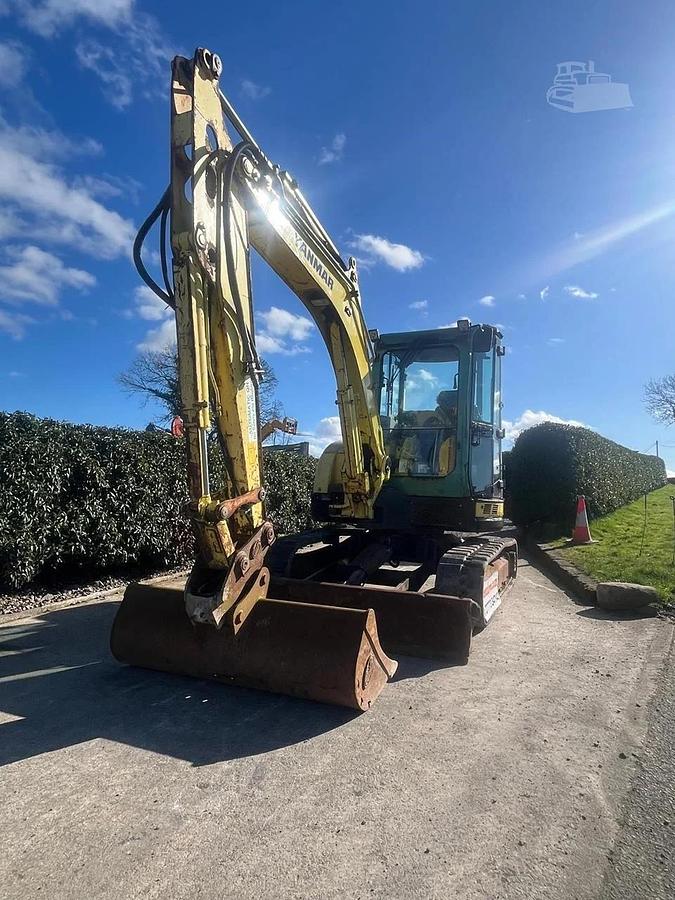 Used 2013 Yanmar VIO50U Mini Excavator 