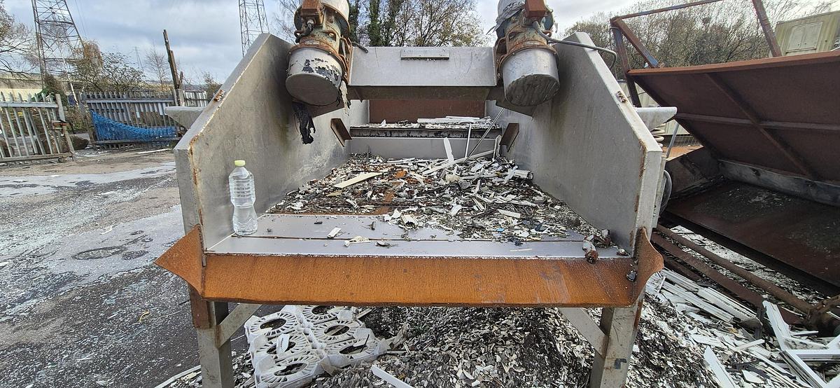 Used 2013 Bruynooghe Stainless Steel Shaker Deck  Screener feeder