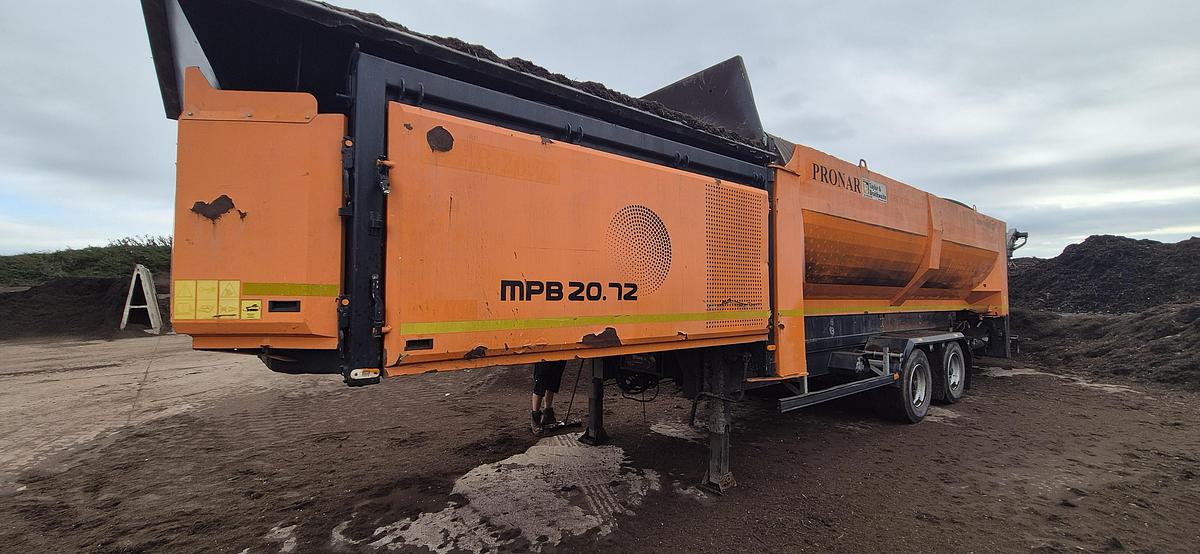 Used 2018 Pronar MPB 20.72 Trommel