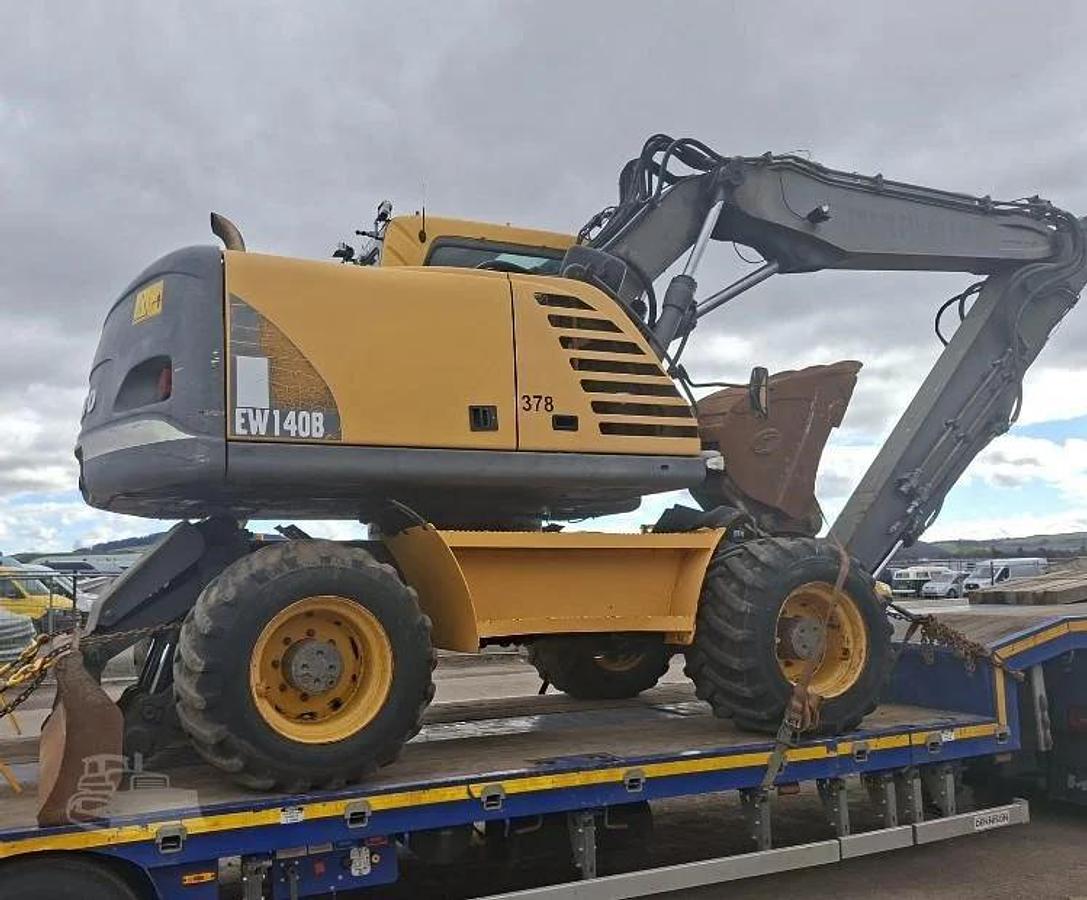 Used 2006 Volvo EW140B Wheel Wheeled Excavator