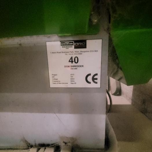 Used 2020 DGM Shredder 40