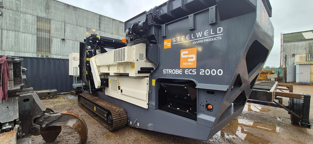 Used Steelweld Strobe ECS 2000 Mobile Eddy Current Seperator