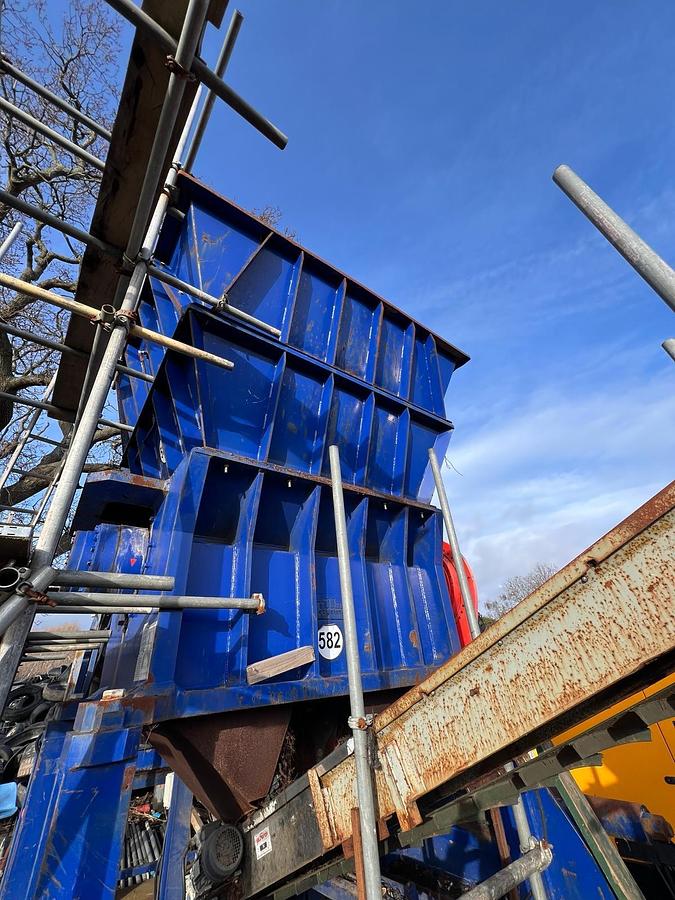 Used MTB 1700 Super Chopper Eldan 1200 Tyre Recycling Line