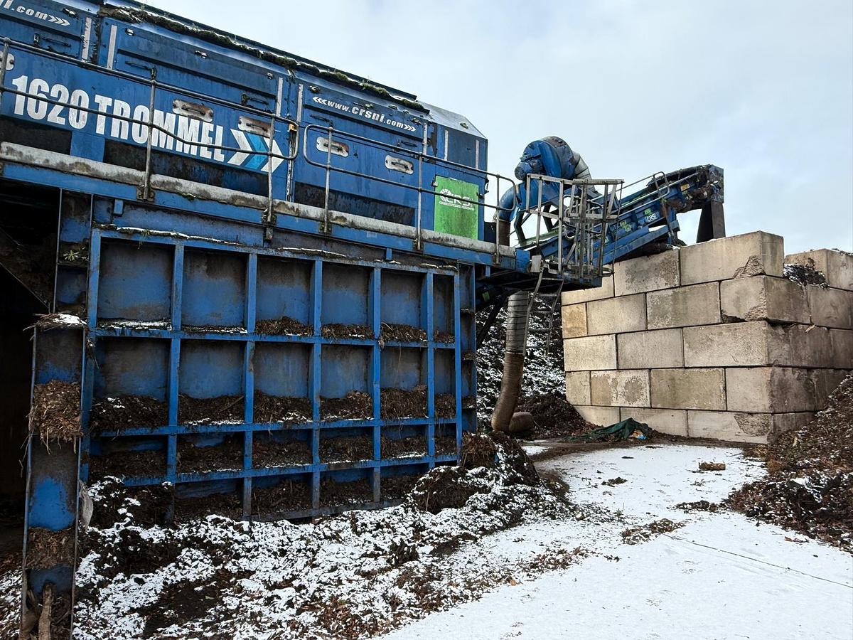 Used 2019 CRS NI 1620 Trommel W/Conveyors 