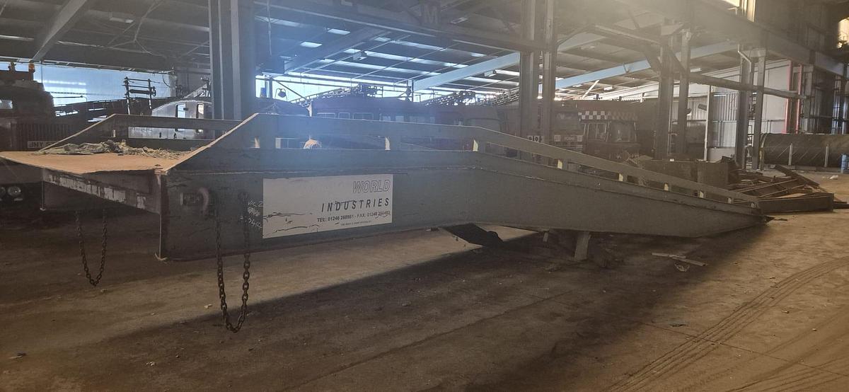 Used 2000 Thor World Industries SMY249040FW6  Ten Tonne Type 6 Mobile Yard Ramp