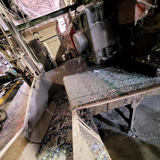 Used Full and comprehensive Plastics washing and drying line