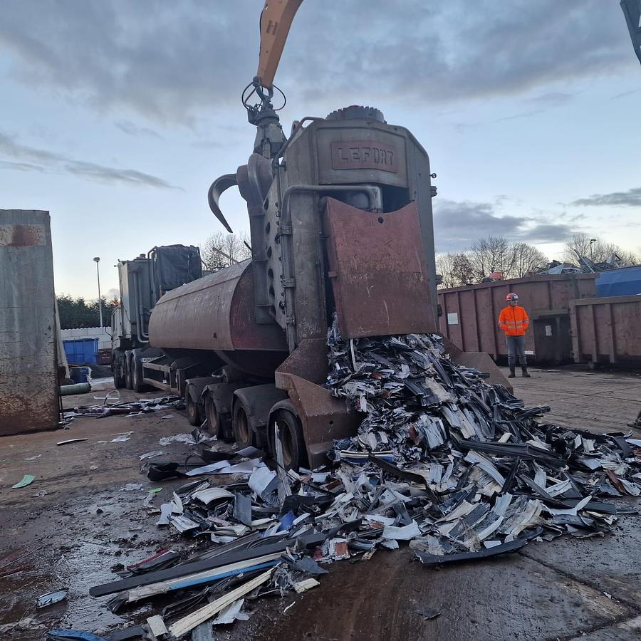 Used 2008 Lefort Mobile 600 Shear Baler