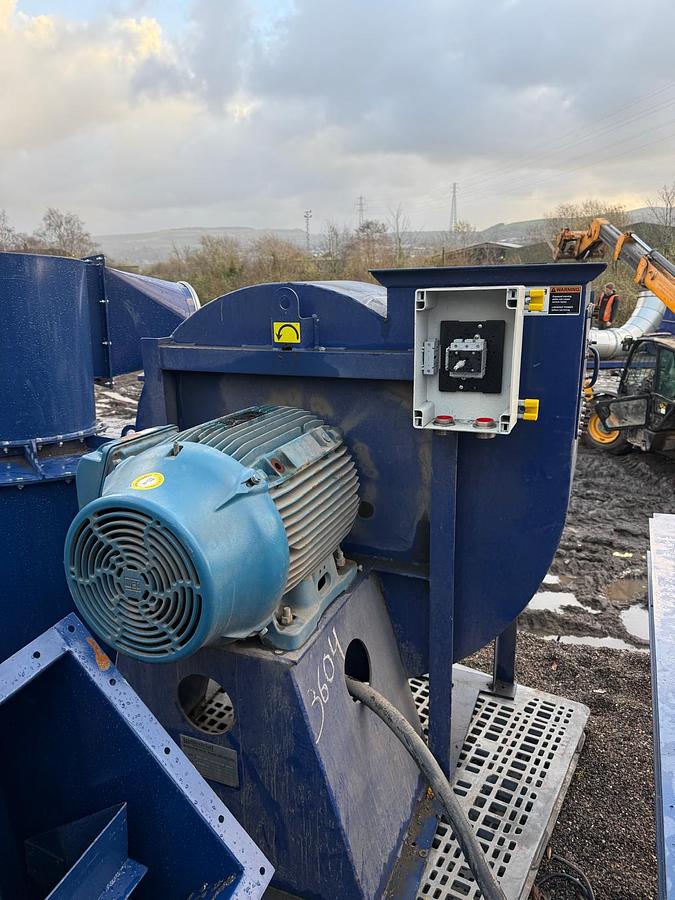 Used 2022 Impact Air Systems Air knife fans and Cyclone