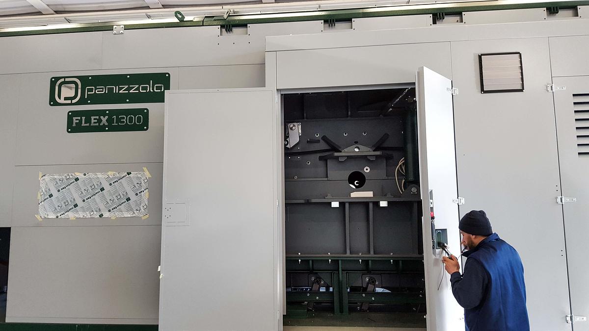 Panizzolo Flex 1300 Mobile Drum Hammer Mill